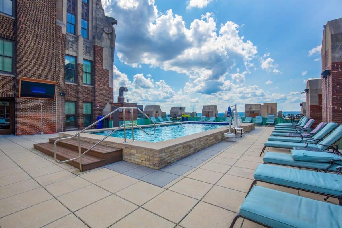 2B 2Ba Luxury Downtown Suite Rooftop Deck & Gym Baltimore Extérieur photo